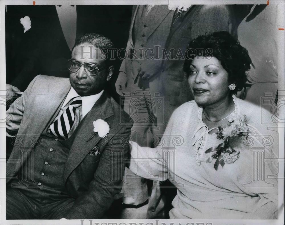 1978 Press Photo Bennie J. Harris and Martha Lloyd - Historic Images