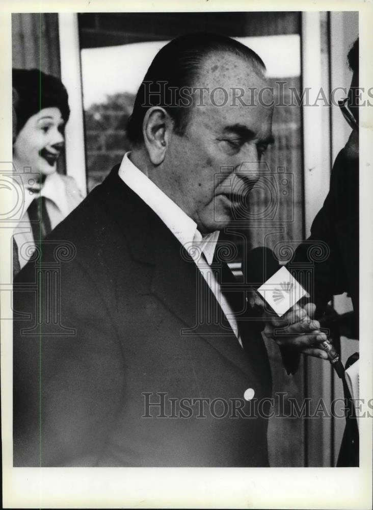 1979 Press Photo Ray Kroc, Chairman of McDonalds and owner San Diego - Historic Images