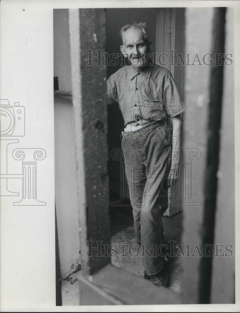 1973 Press Photo Portland prison inmate William Dickoff - ora16255 - Historic Images