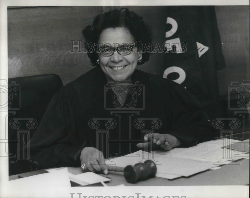 1972 Press Photo Judge Mercedes Diez to switch to Circuit Court - ora16702 - Historic Images