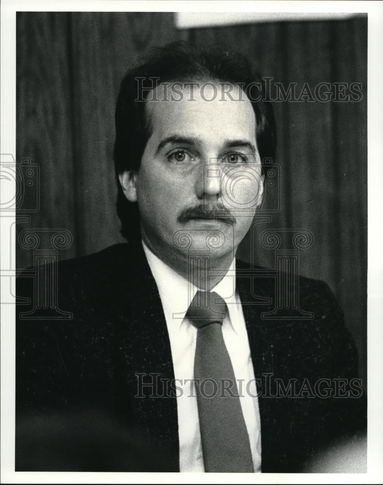 1987 Press Photo Newly elected/appointed Councilman Cary Patterson - Historic Images