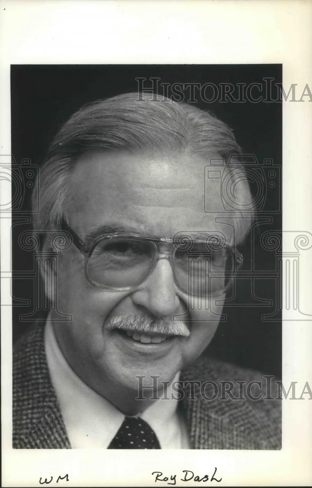 1987 Press Photo Roy Dash, a business man - ora16580 - Historic Images