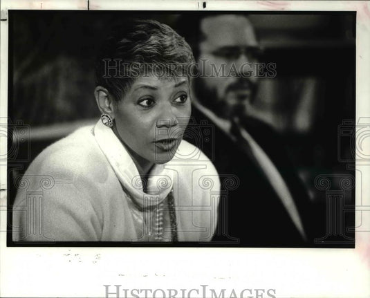 1988 Press Photo Olympic Gold medalist, Wilma Rudolph - Historic Images