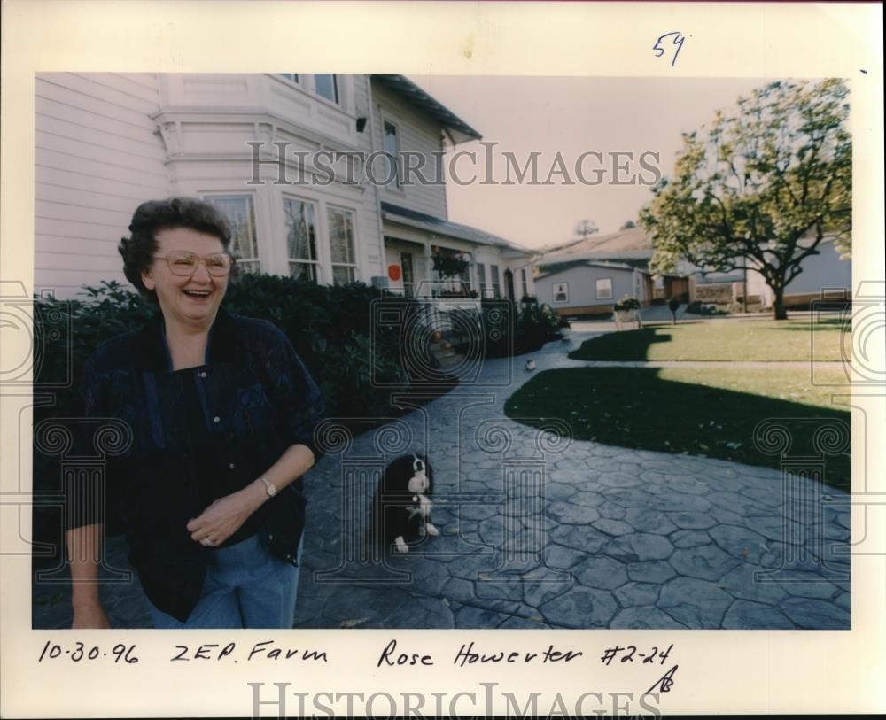 1996 Press Photo Lillian Anderegg Adams - ora02394 - Historic Images