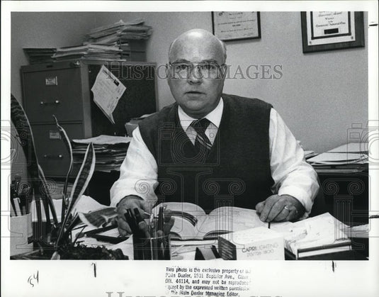 1989 Press Photo Gerry Poole - Historic Images