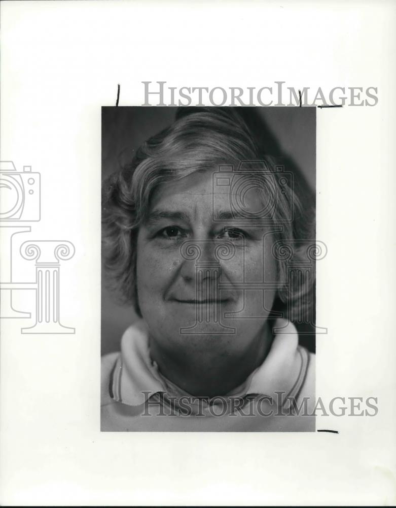 1990 Press Photo Louise M. Lister, volunteer of the year - Historic Images