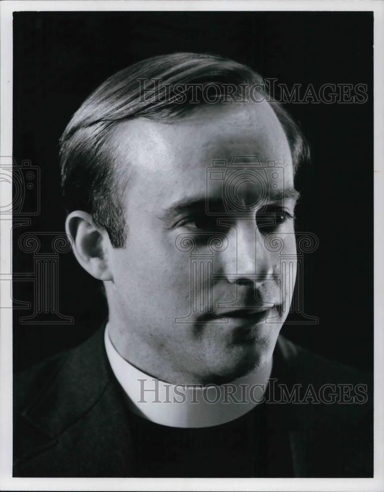 1974 Press Photo Rev Washington Jarvis Painsville Headmaster Boston Roxbury - Historic Images
