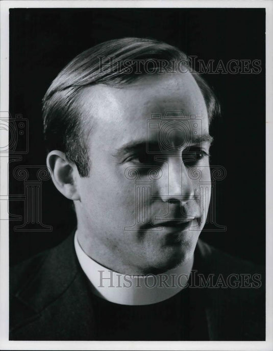 1974 Press Photo Rev Washington Jarvis Painsville Headmaster Boston Roxbury - Historic Images