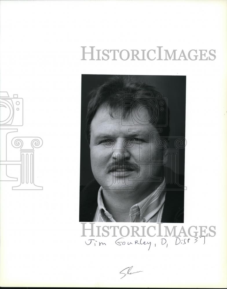 1995 Press Photo Jim Gourley Democrat District 3 - ora27801 - Historic Images