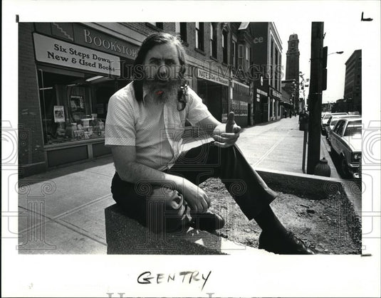 1987 Press Photo Michael O'Brien President of near West Neighbors - Historic Images