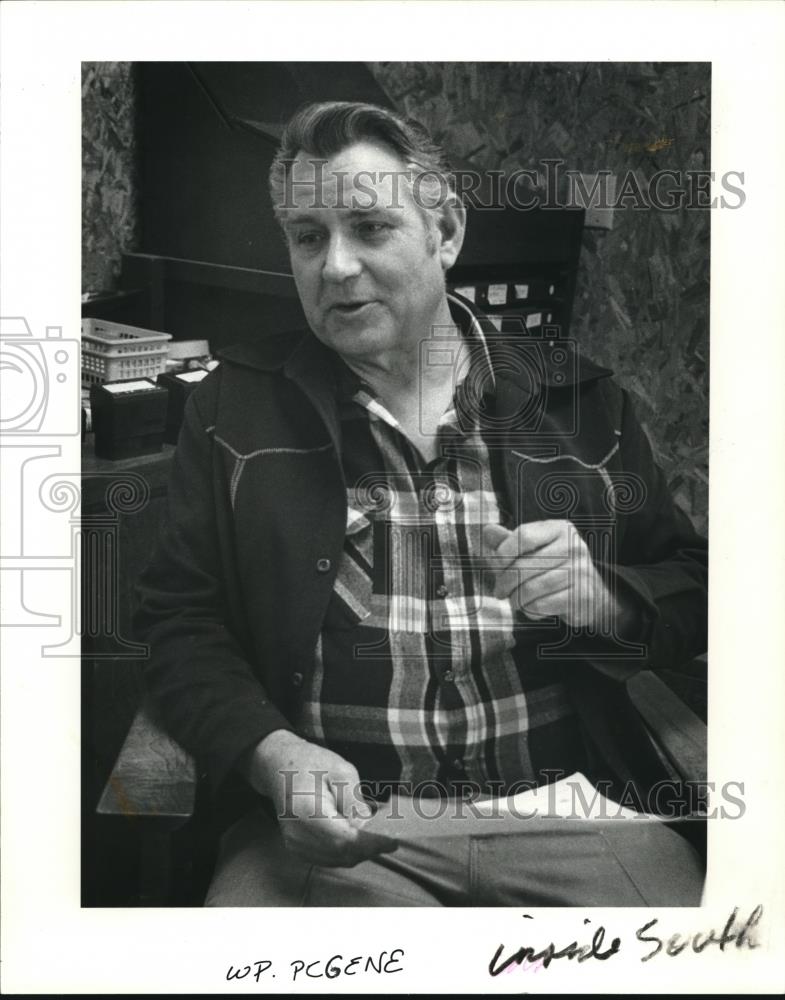 1989 Press Photo Gene Burgess City Councilman - ora00216 - Historic Images