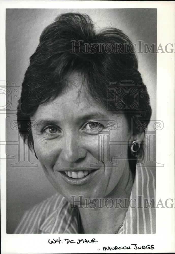 1987 Press Photo Maureen Judge Beaverton Area Chamber Commerce - ora48425 - Historic Images