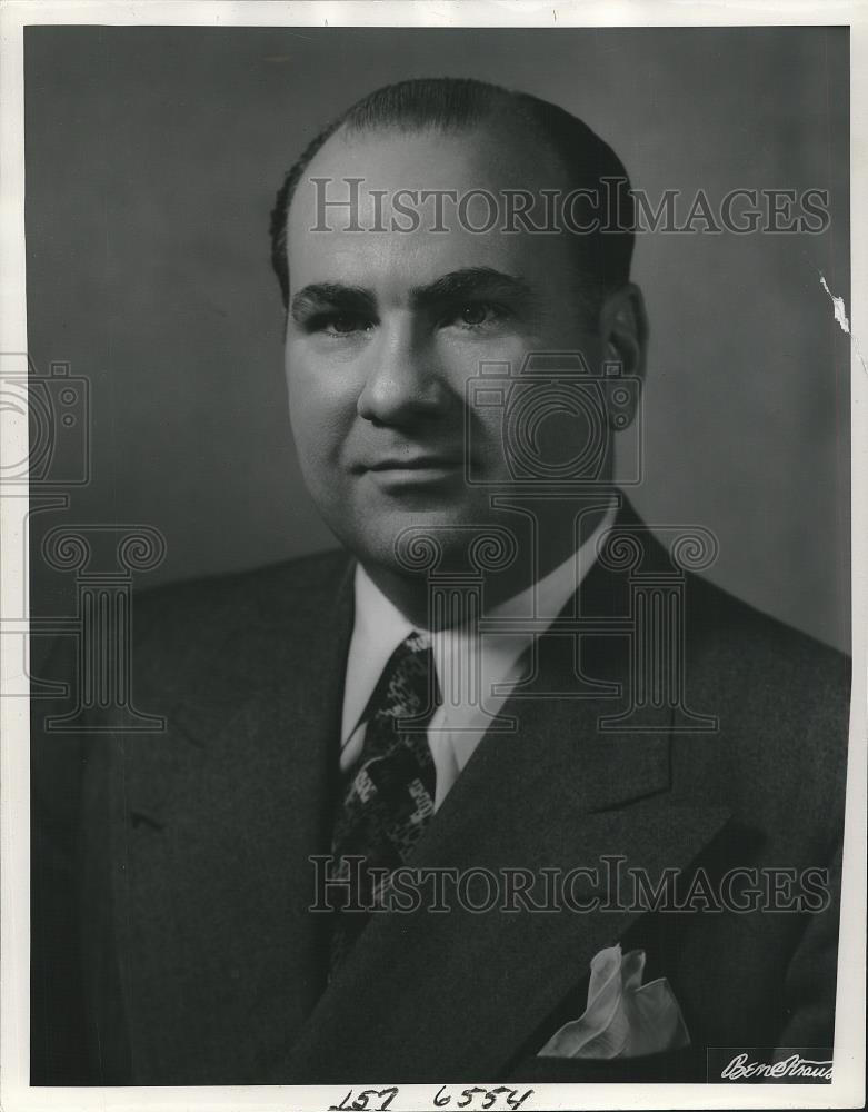 1955 Press Photo Robert P. Joyce President of the Ohio Hotel Association - Historic Images