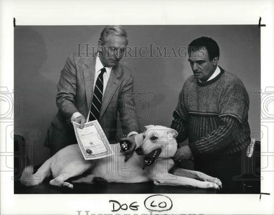 1990 Press Photo Sheriff elect Gerald T. McFaul - Historic Images