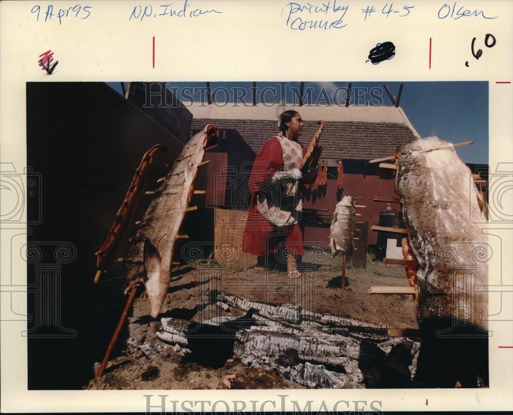 1995 Press Photo Cecilo Indians Native Americans - ora39607 - Historic Images
