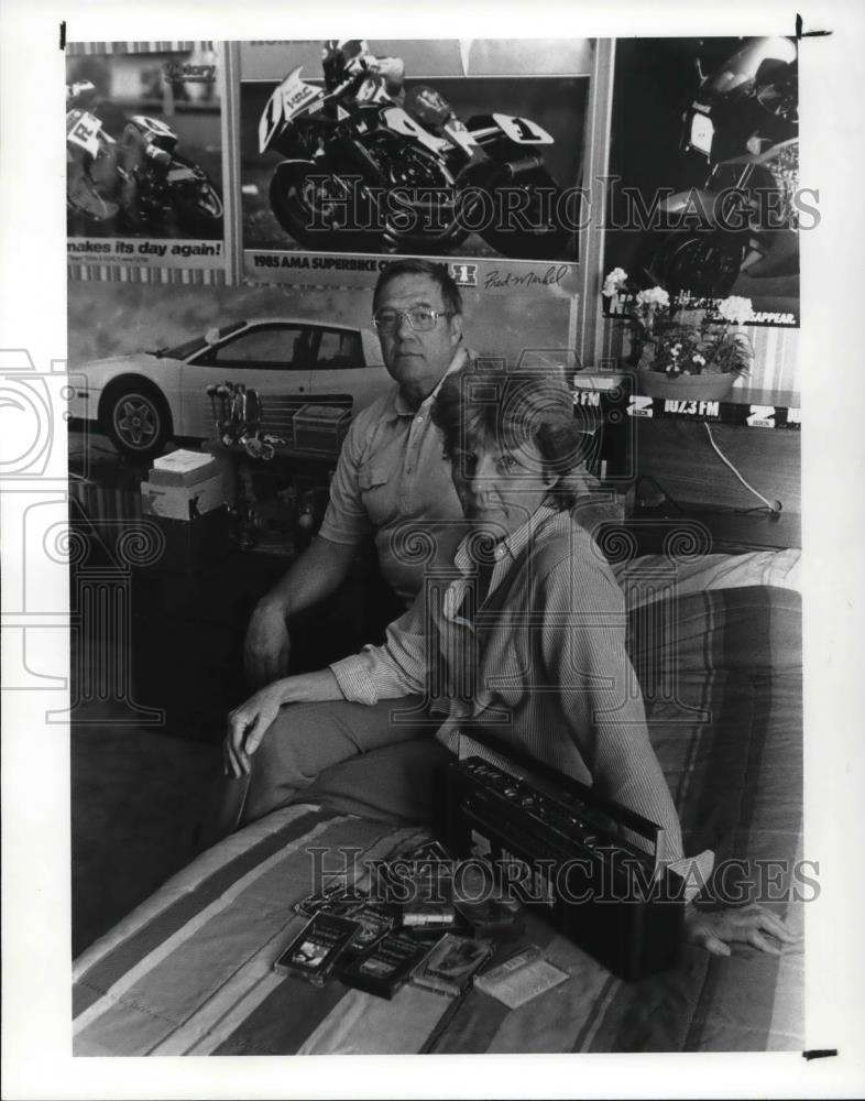 1987 Press Photo James and Barbara McGrath - Historic Images