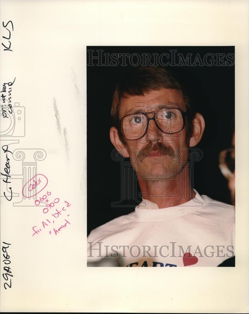 1991 Press Photo Greg Hamilton, 41-year-old Oregon City landscaper - ora31831 - Historic Images