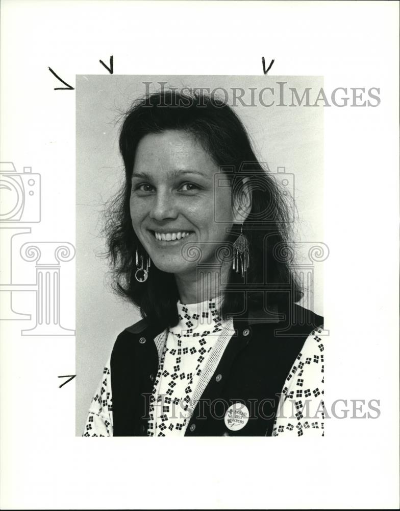 1990 Press Photo Judy Opalach, Project Learn - Historic Images