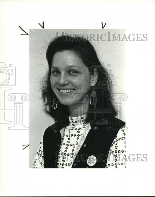 1990 Press Photo Judy Opalach, Project Learn - Historic Images
