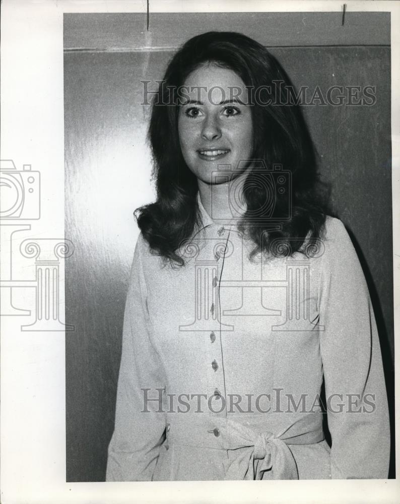 1971 Press Photo Julie Hambleton Lieutenant United States Army ora35