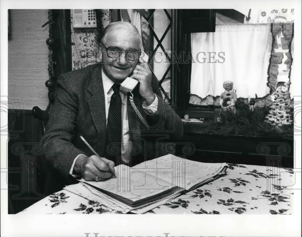 1989 Press Photo Harry Loder, Royalton councilman - Historic Images