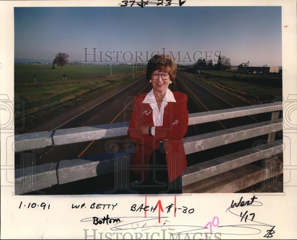 1995 Press Photo Betty Atteberry, executive director of Sunset Corrido