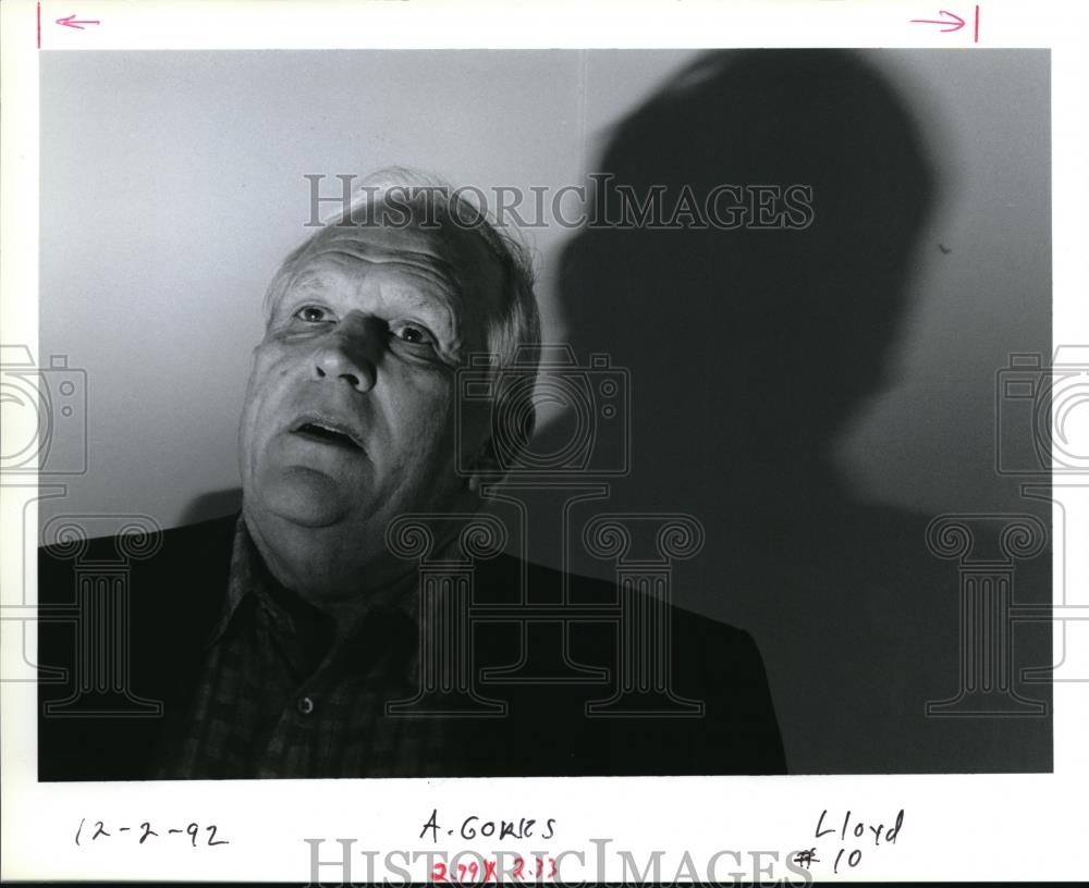 1992 Press Photo Joe Gores, a private detective - ora30842 - Historic Images