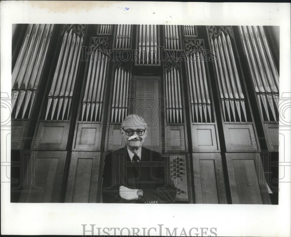 1989 Press Photo David Craighead, the dean of American organists - ora09040 - Historic Images