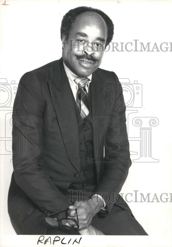 1980 Press Photo James Raplin - Historic Images