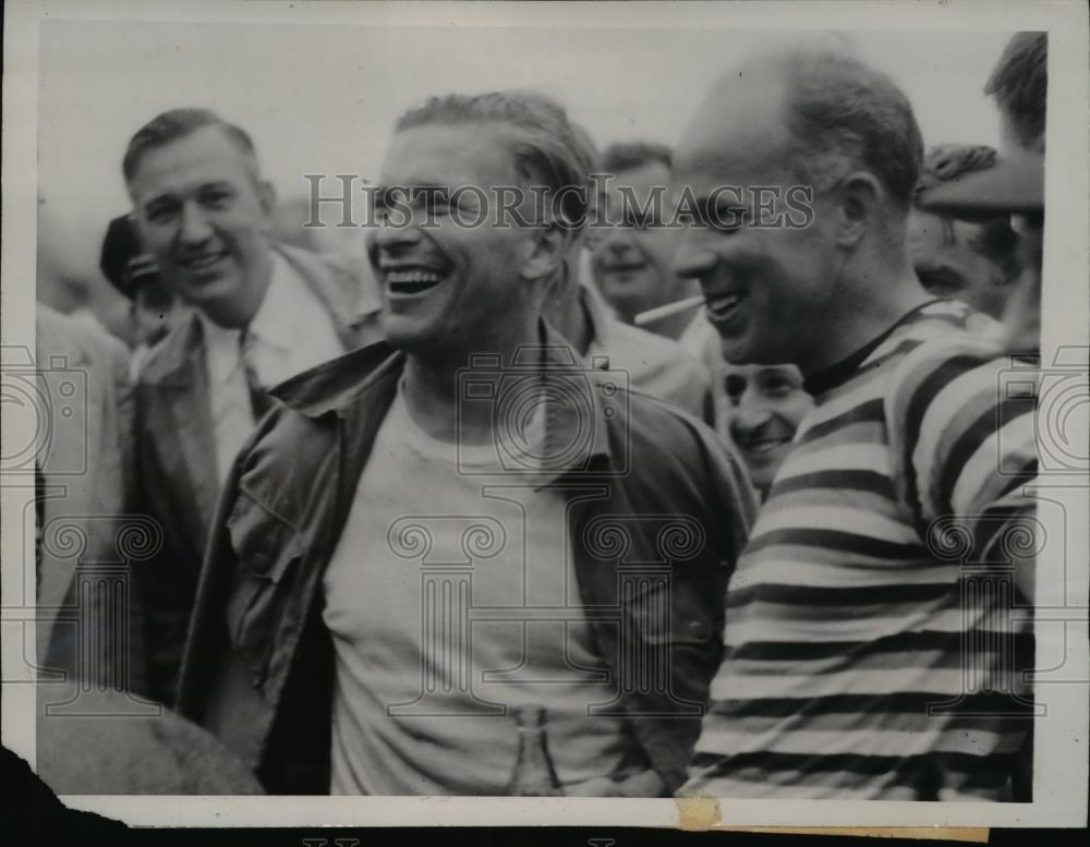 1947 Press Photo Tony Gettenhausen, of Tinley Park - Historic Images