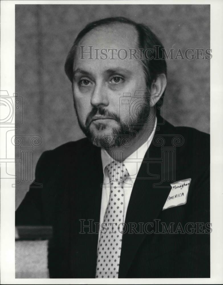 1988 Press Photo H. Scot Monoghan, B.P. Company Speaker at the ESOP Conference - Historic Images