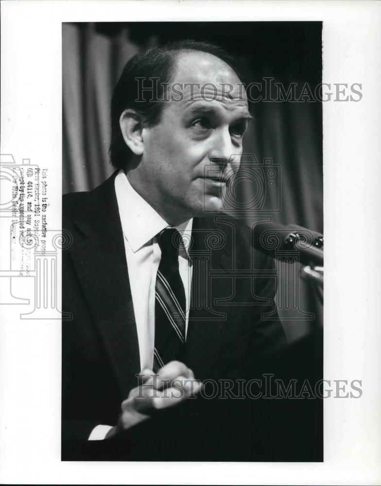 1989 Press Photo Charles Murray American libertarian political scientist, author - Historic Images