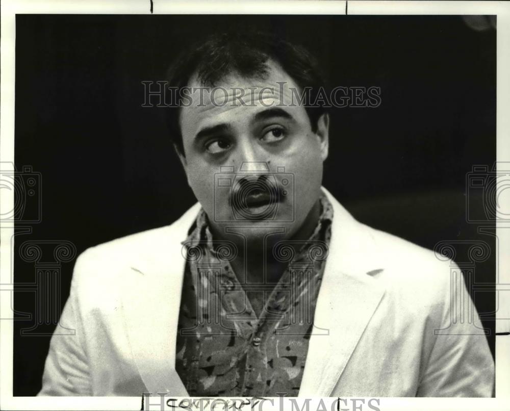 1987 Press Photo Mark C. Russo sentenced for Narcotics Trafficing - Historic Images