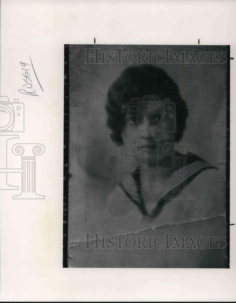 1991 Press Photo Stefania Kulchytsky mother of George Kulchysysky - Historic Images