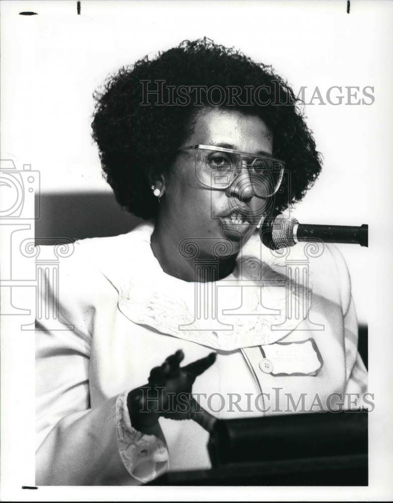 1987 Press Photo Brenda Lyles - Historic Images