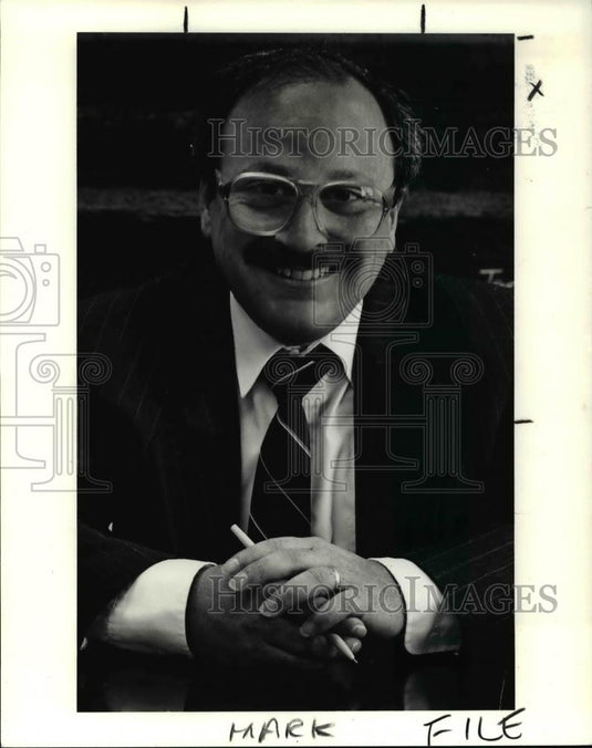 1990 Press Photo Mark Ruzic, new member of the RTA board - Historic Images