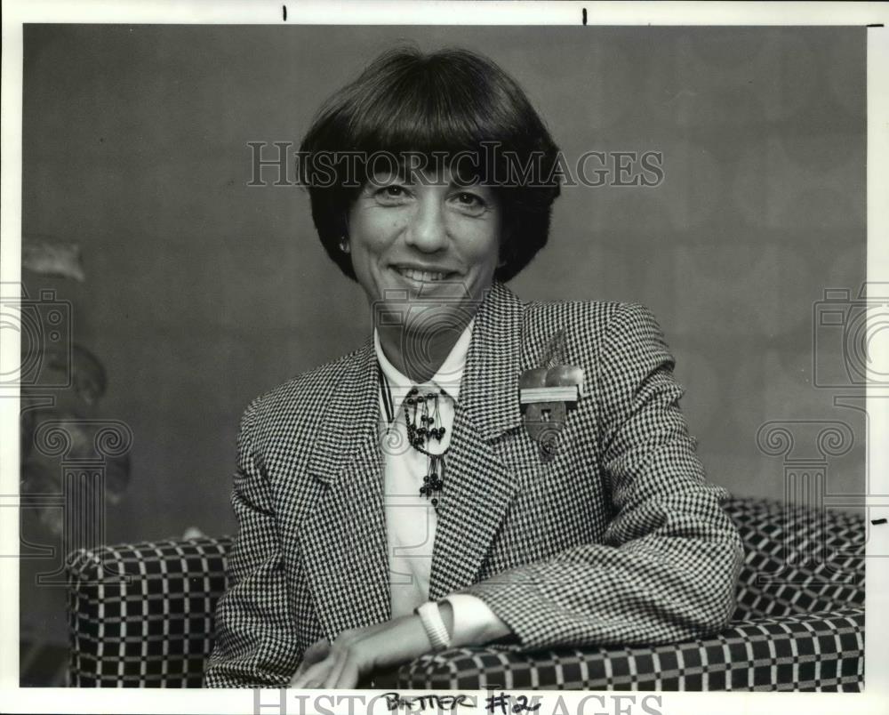 1990 Press Photo Dr. Lynne Bravo Rosewater, psychologist - Historic Images