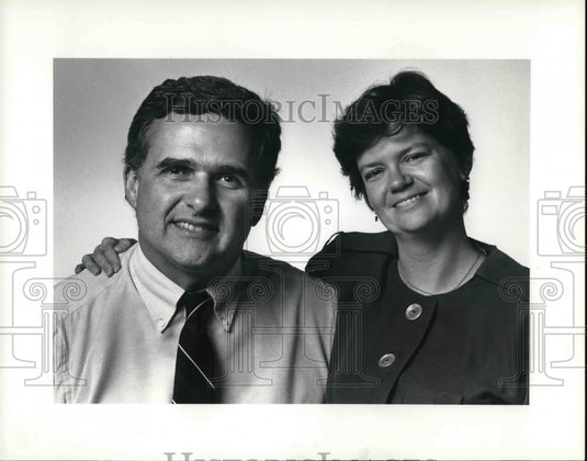 1988 Press Photo Jack Murphy and Terry Pedersen - Historic Images