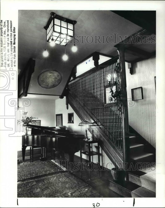 1989 Press Photo Charles Schweinfurtg House - Historic Images