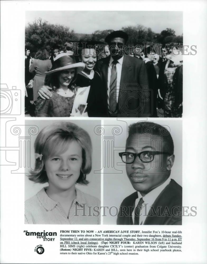 Press Photo From Then To Now An American Love Story Documentary Interracial - Historic Images