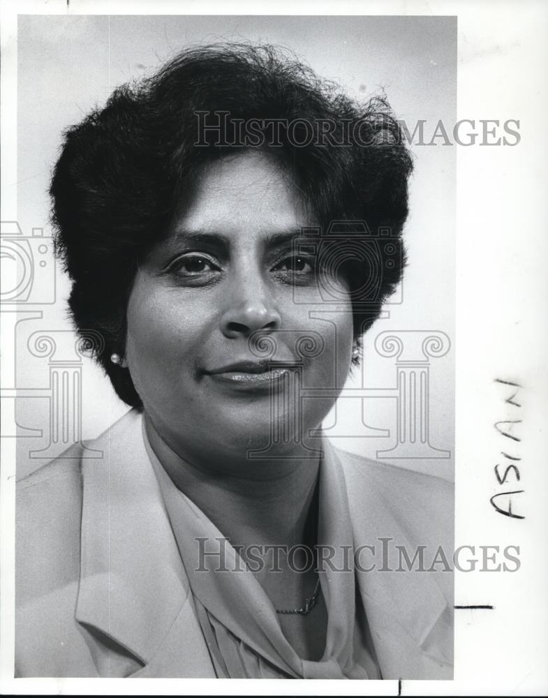 1989 Press Photo Monju Rastogi - Historic Images