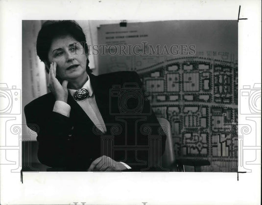 1989 Press Photo Peggy Murphy of Midtown Corridor - Historic Images