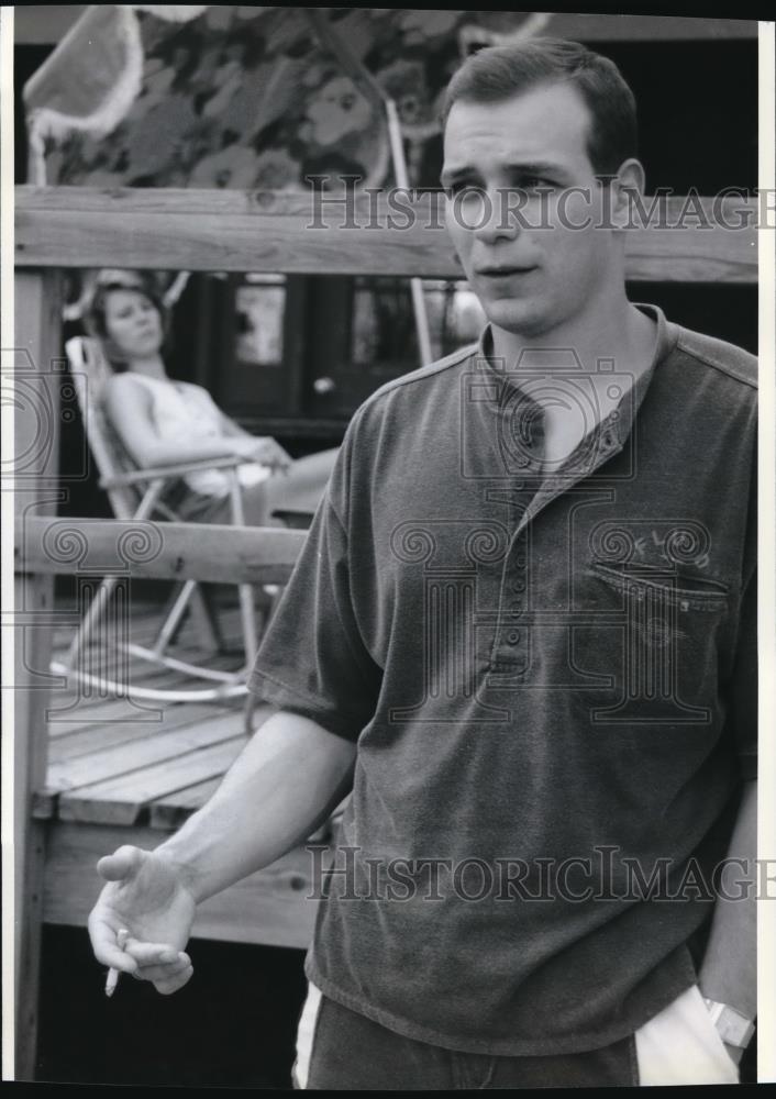 1991 Press Photo George Morse, first prisoner of conscience - Historic Images