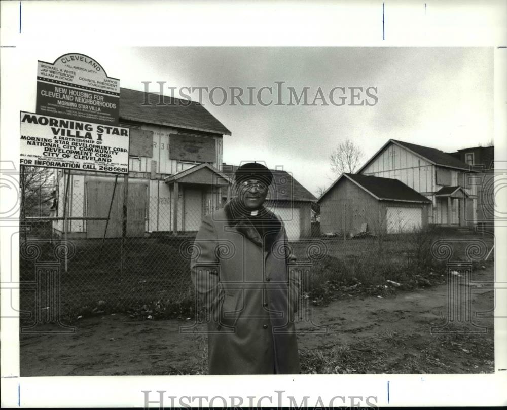 1992 Press Photo Rev Preston of Morningstar Baptist Church - cva39132 - Historic Images