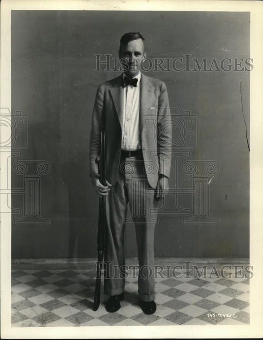 1932 Press Photo W.T. Van Oman - Historic Images