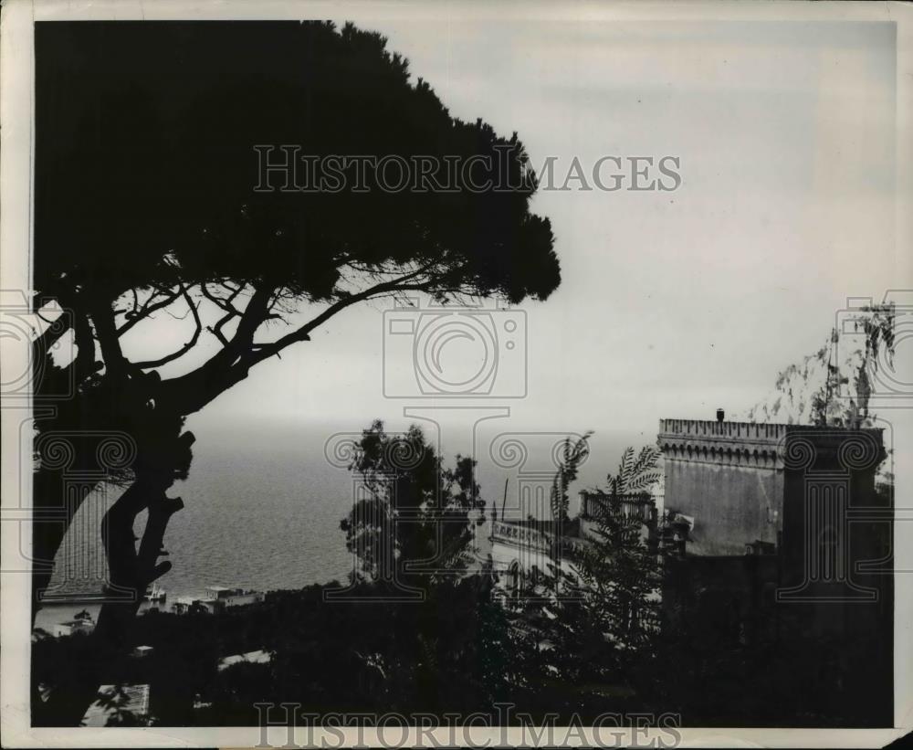 1949 Press Photo The isle of Capri - Historic Images