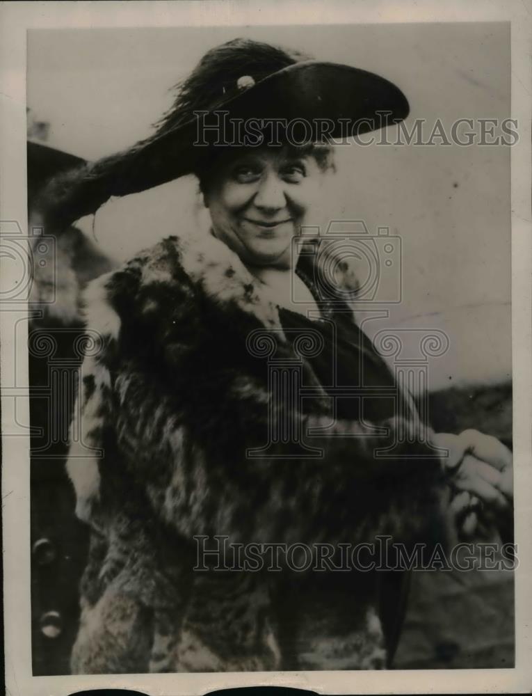 1922 Press Photo Madam Joffre of France arrived in Seattle - Historic Images