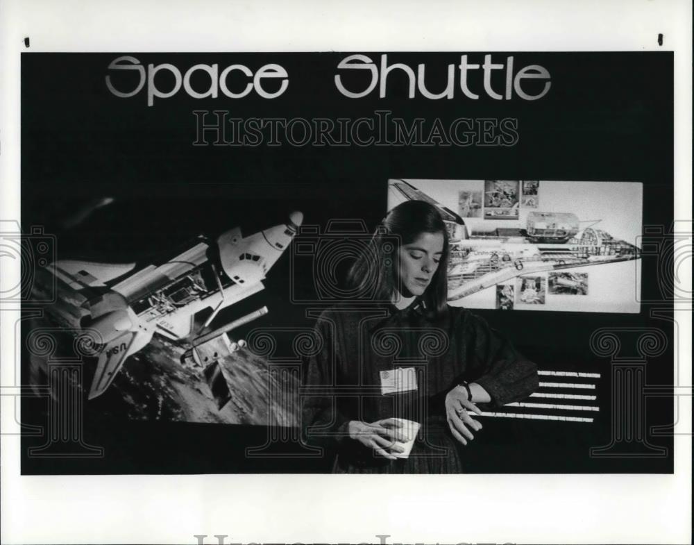 1986 Press Photo Barbara Morgan Teacher in Space - Historic Images