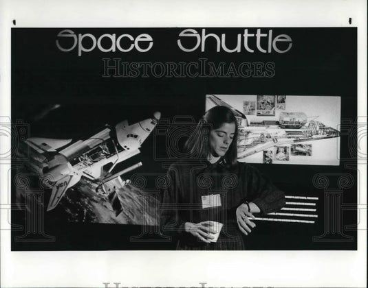 1986 Press Photo Barbara Morgan Teacher in Space - Historic Images
