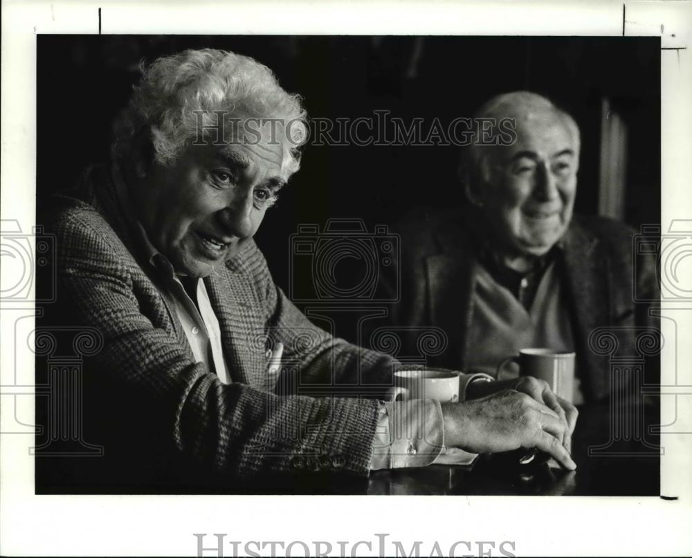 1988 Press Photo Budd Aschulberg, On the Waterfront author - 555 - Historic Images